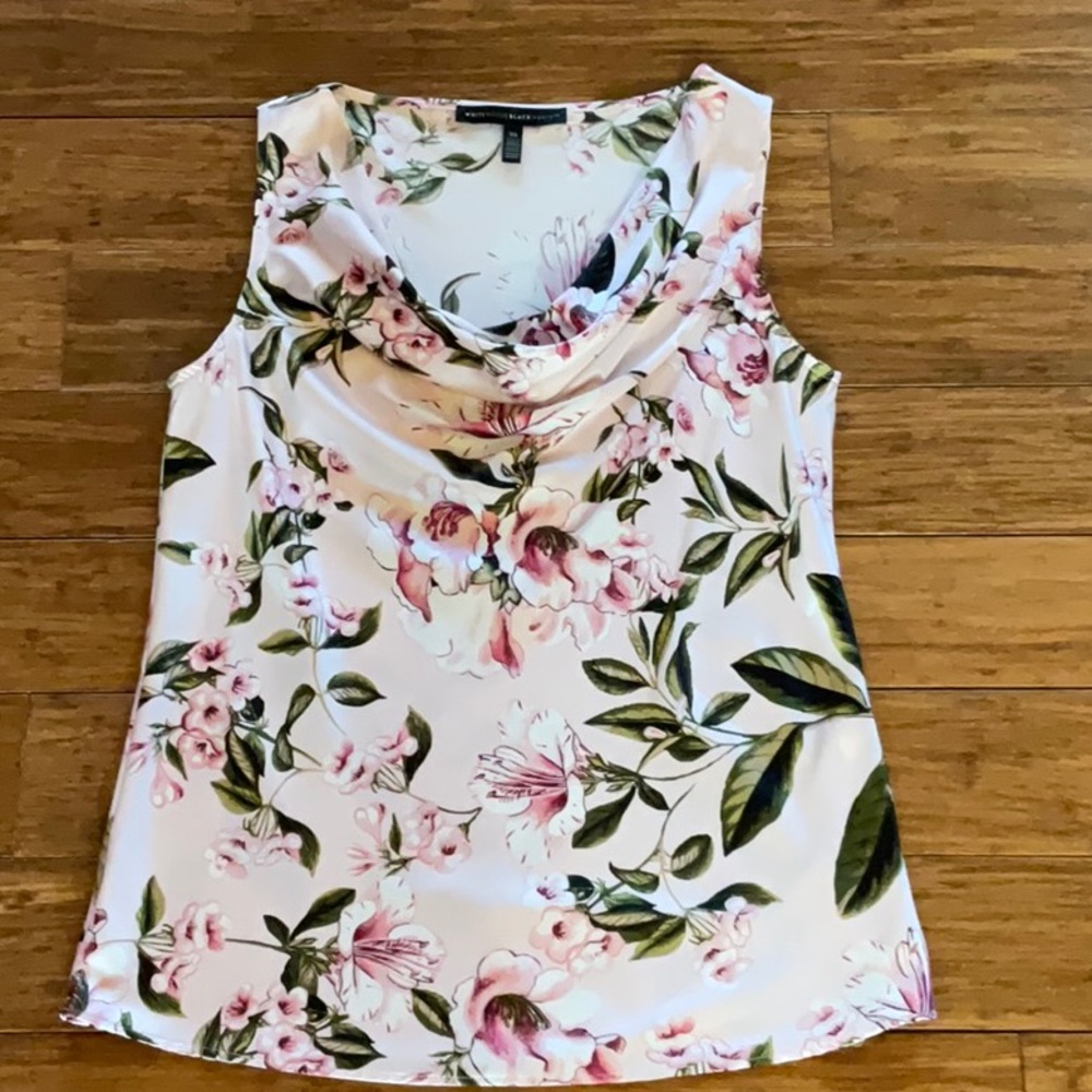 White House Black Market cowl neck top